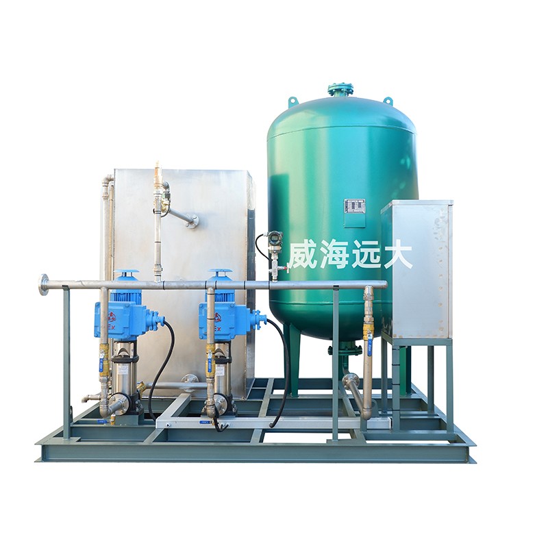 山東補水機組+不銹鋼水箱一體化機組